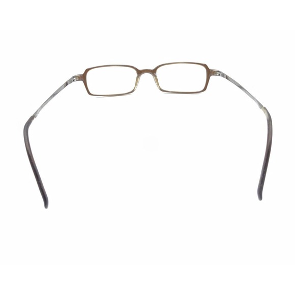 Prada VPR13E 8AR-1O1 Brown Rectangle Eyeglasses Frames 47-17 140 Italy Men Women - Picture 5 of 12